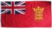 166x100cm Jersey red ensign (woven MoD fabric)